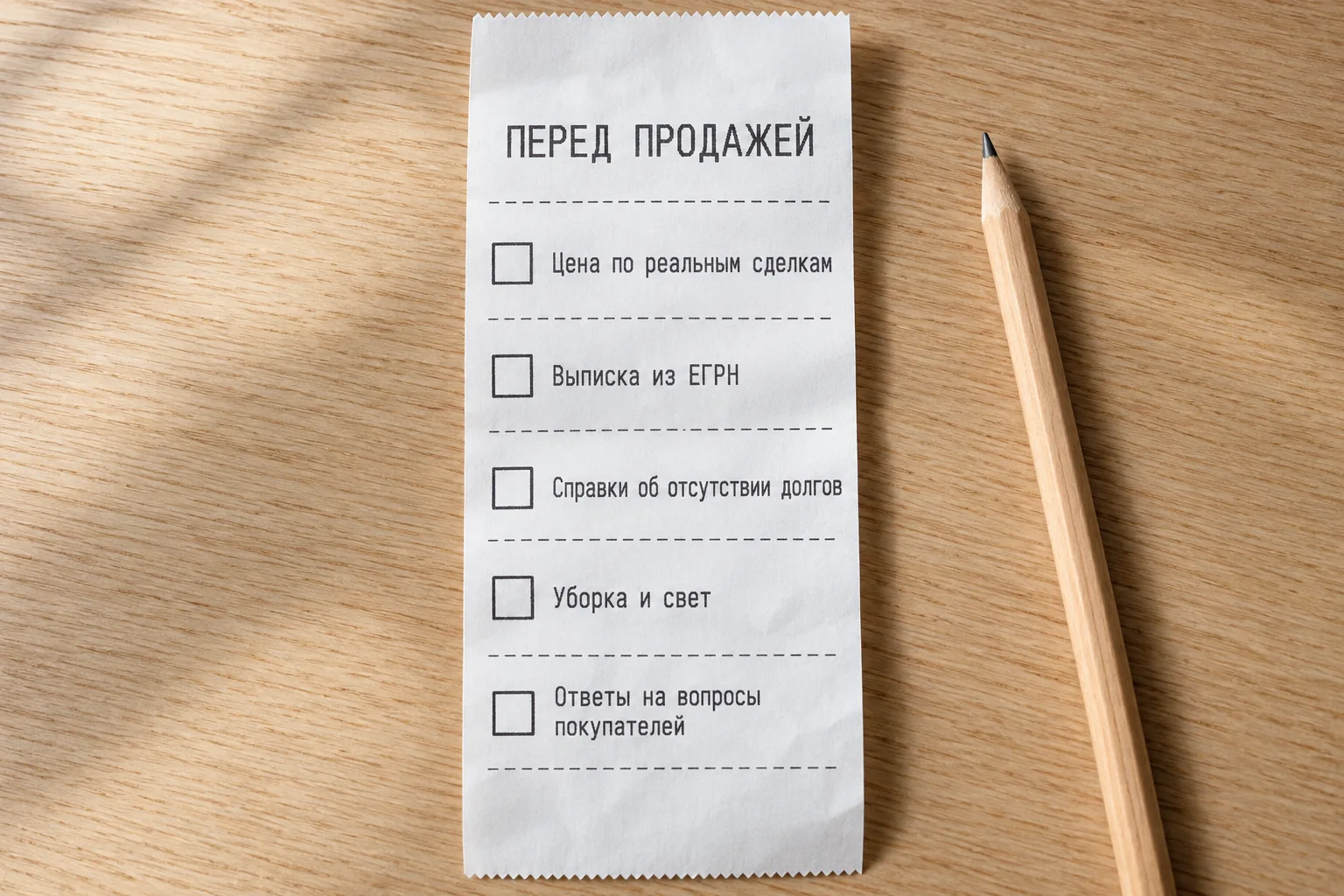 Чек-лист подготовки квартиры к быстрой продаже