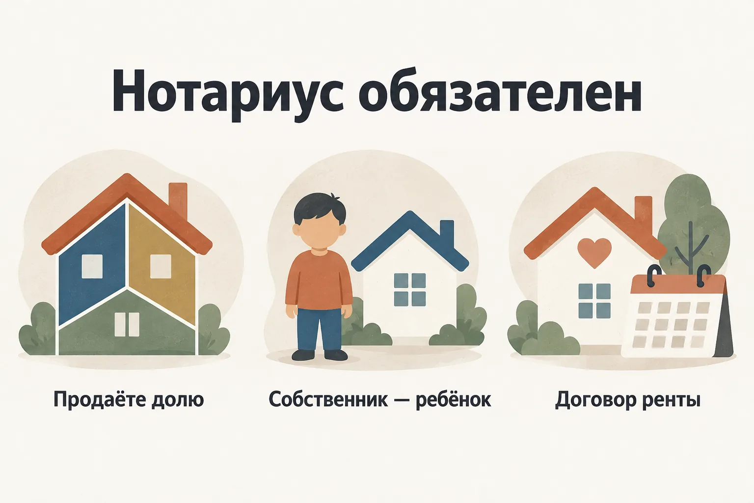 Когда нотариус обязателен при продаже квартиры